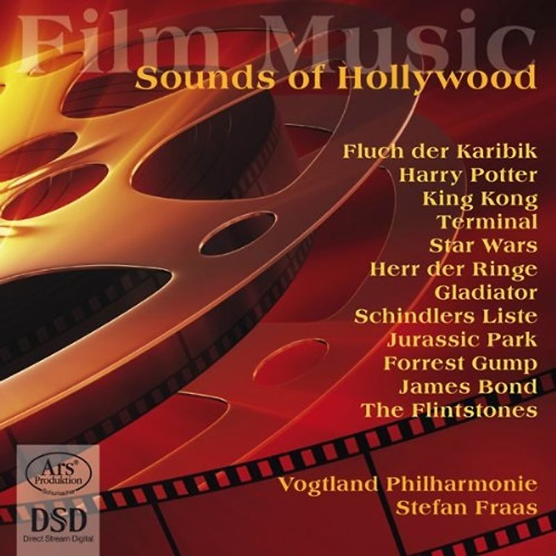 Fraas - Filmmusik - The Sounds of Hollywood (Ausschnitte aus Jurassic Park, Harry Potter, Fluch der Karibik, Herr der Ringe, Star Wars u.v.m.)