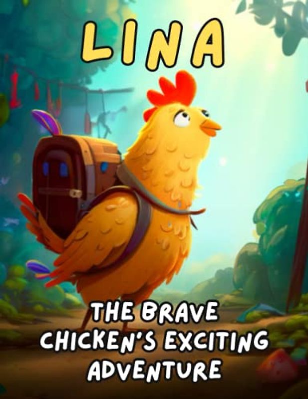 Lina the Brave Chicken's Exciting Adventure: Children's Books About Farm Animals, Gift For kids Age 4-8