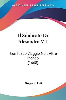 Il Sindicato Di Alesandro VII