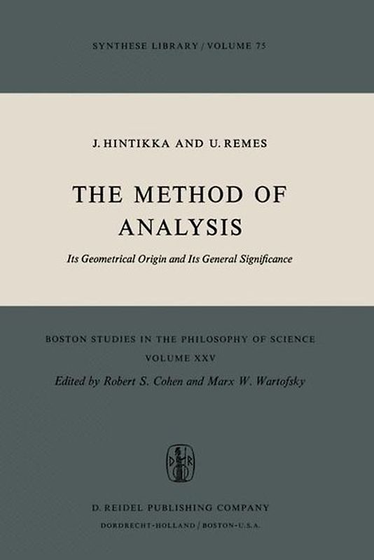 The Method of Analysis