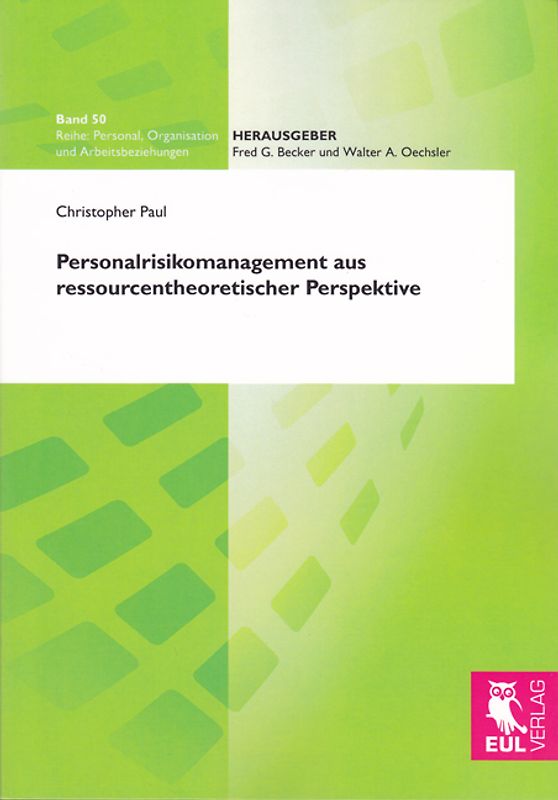 Personalrisikomanagement aus ressourcentheoretischer Perspektive