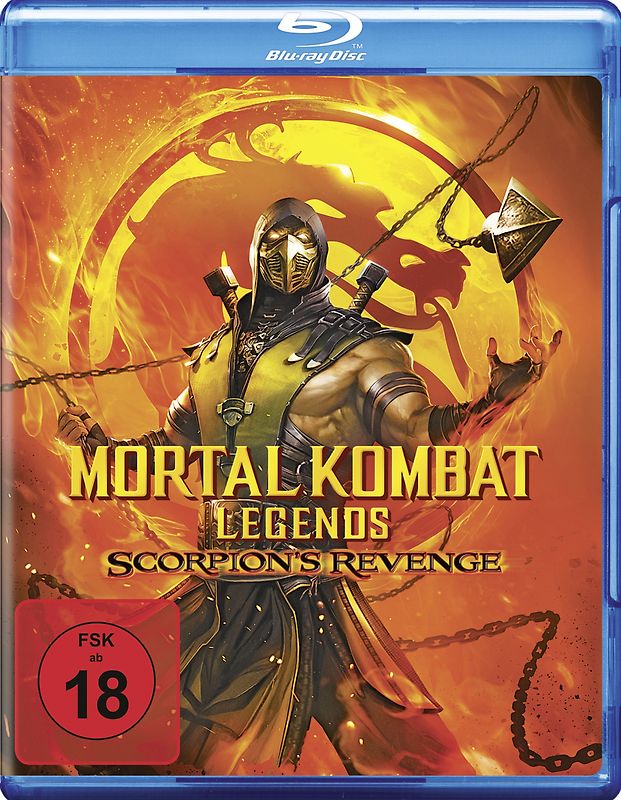 Mortal Kombat Legends: Scorpions Revenge Blu-ray Disc