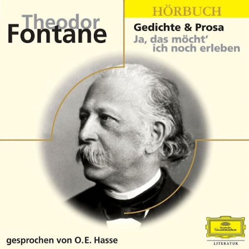 Gedichte und Prosa. CD: Ja, das möchte ich noch erleben