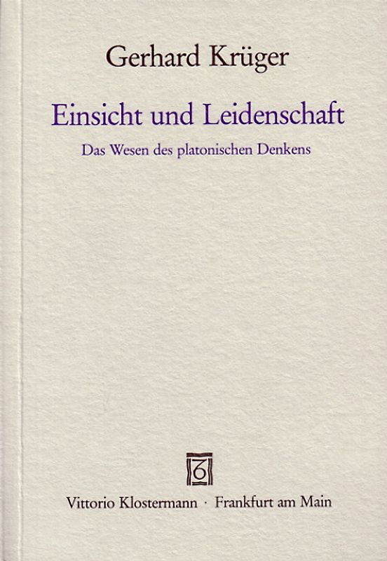 Einsicht und Leidenschaft
