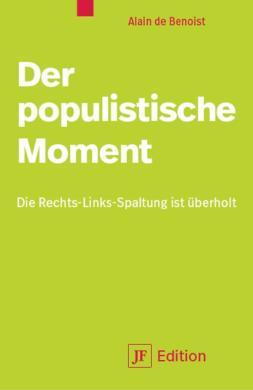 Der populistische Moment