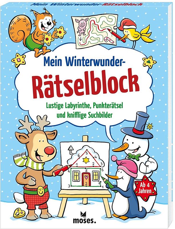 Mein Winterwunder-Rätselblock