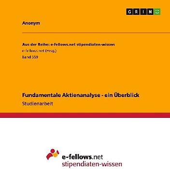Fundamentale Aktienanalyse - ein Überblick