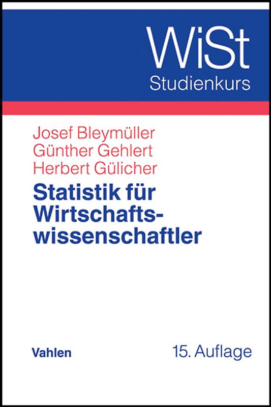 Statistik für Wirtschaftswissenschaftler