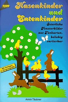 Hasen und Enten. Fensterbilder