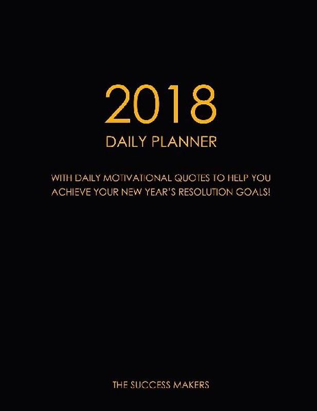 2018 Daily Planner