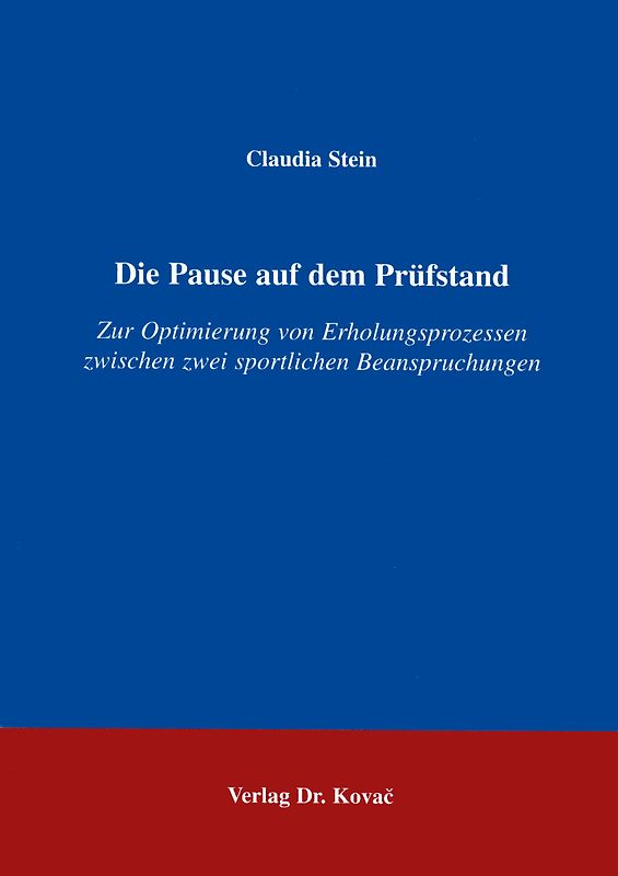 Die Pause auf dem Prüfstand