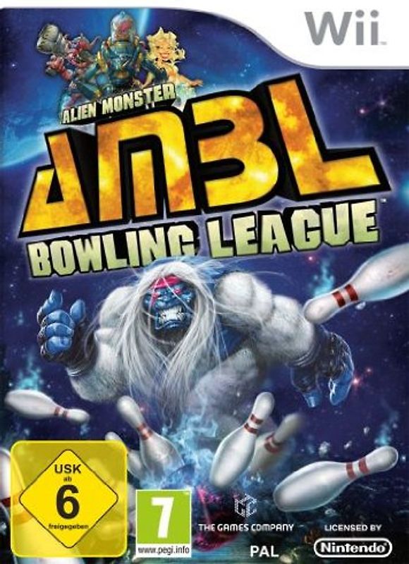 Alien Monster Bowling League AMBL Nintendo Wii