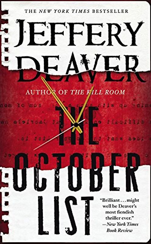 The October List - Deaver, Jeffery