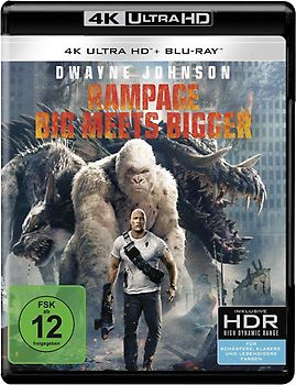 Rampage - Big Meets Bigger [inkl. Blu-ray] 4K Ultra HD Blu-ray