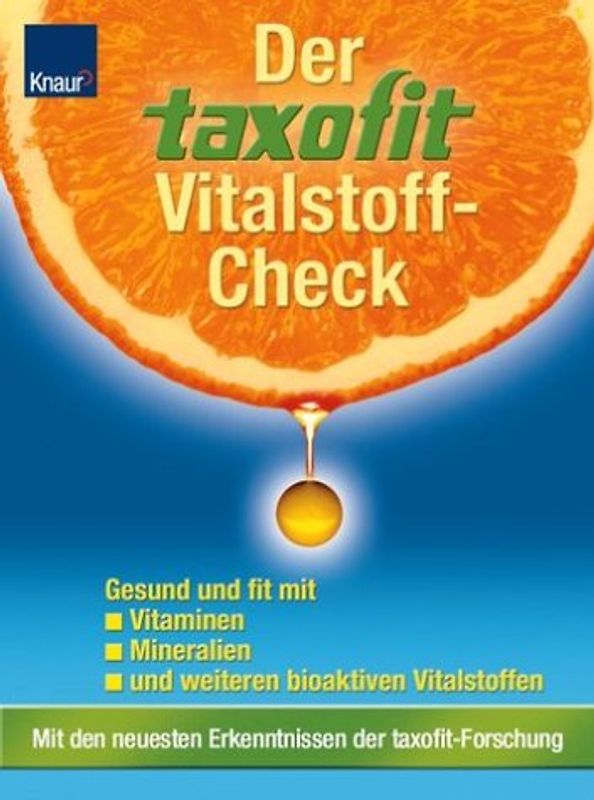 Der taxofit Vitalstoff-Check