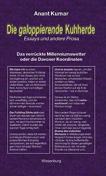 Die galoppierende Kuhherde