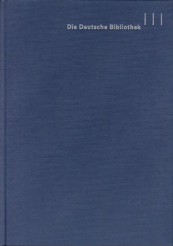 Deutsche Nationalbibliografie - Reihe E, Dreijahresverzeichnis 2004-2006