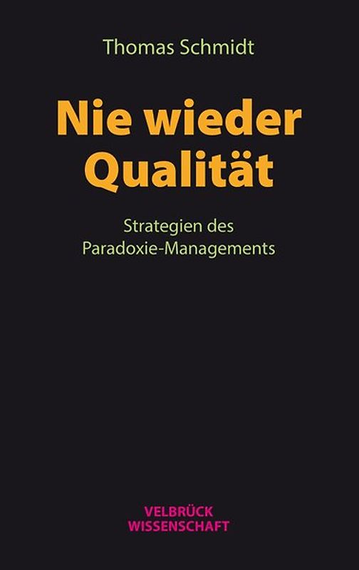 Nie wieder Qualität