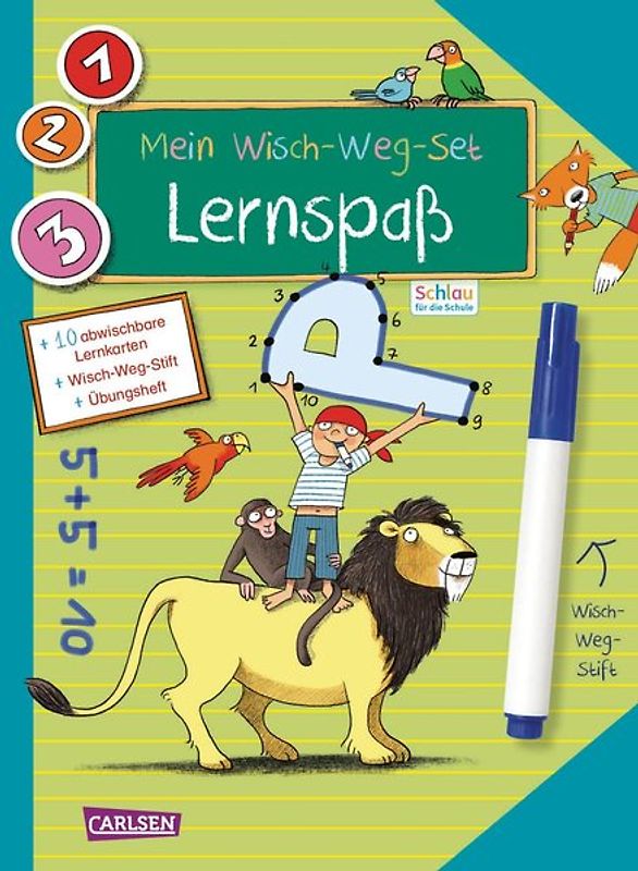 Schlau für die Schule: Mein Wisch-Weg-Set: Lernspaß