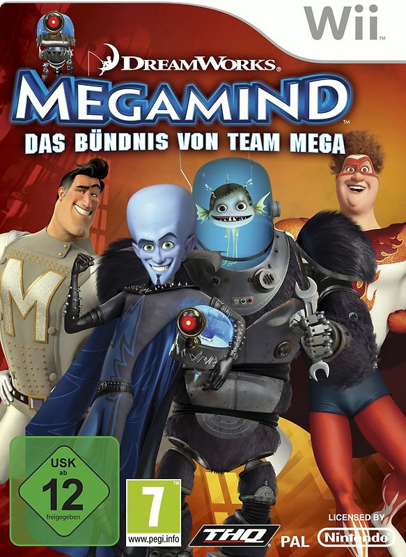 Megamind: Das Bündnis von Team Mega Nintendo Wii