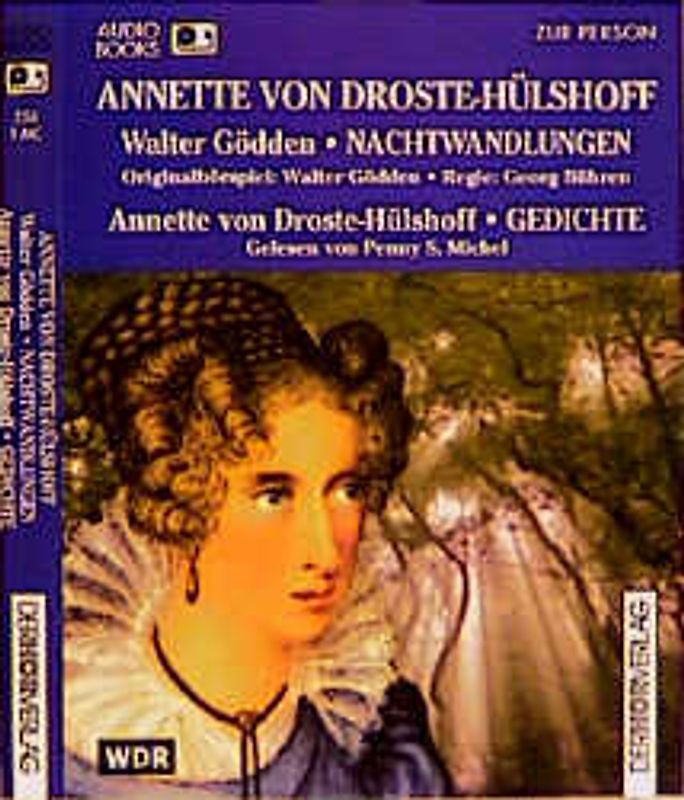 Nachtwandlungen, Originalhörspiel. - Droste-Hülshoff, Annette von: Gedichte