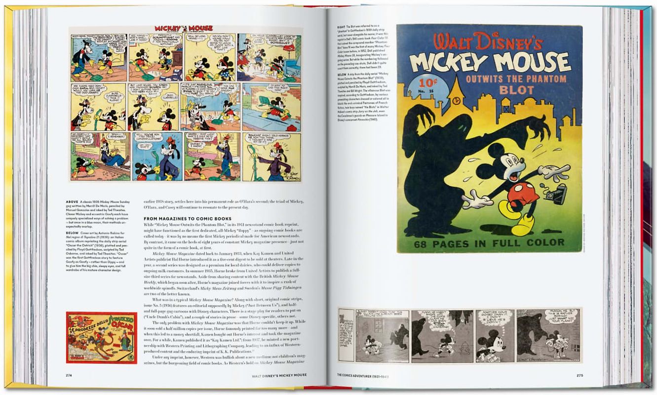 Walt Disney's Mickey Mouse. Toute l’histoire