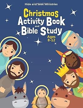 Christmas Activity Book and Bible Study (Ages 8-12)