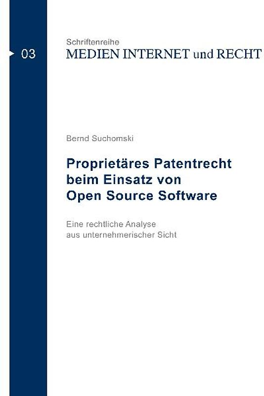 Proprietäres Patentrecht beim Einsatz von Open Source Software