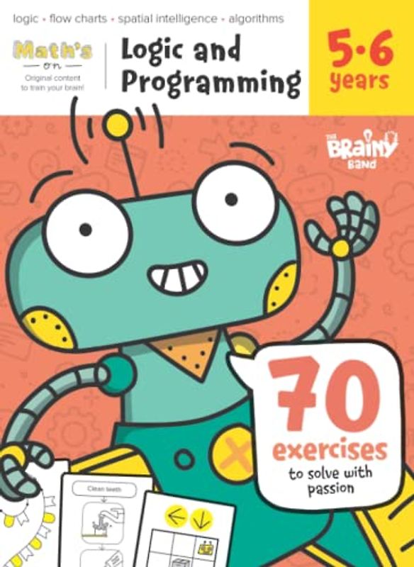 'Math's on' Logic and Programming 5-6 years. Preschool woorkbook (Math's On! Logic & Programming)