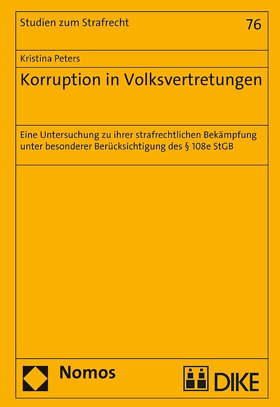 Korruption in Volksvertretungen