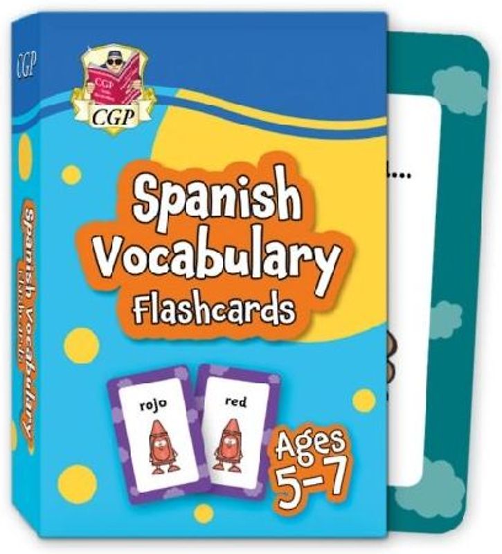 Spanish Vocabulary Flashcards for Ages 5-7 (with Free Online Audio)