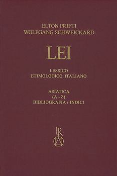 Lessico Etimologico Italiano Asiatica