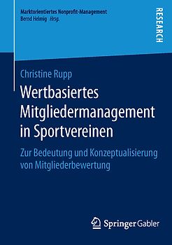 Wertbasiertes Mitgliedermanagement in Sportvereinen