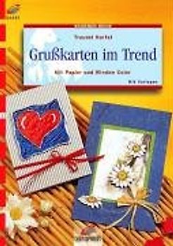 Grusskarten im Trend. Mit Papier und Window Color. Mit Vorlagen