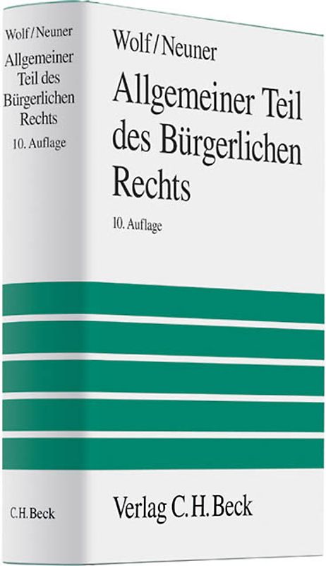 Allgemeiner Teil des Bürgerlichen Rechts