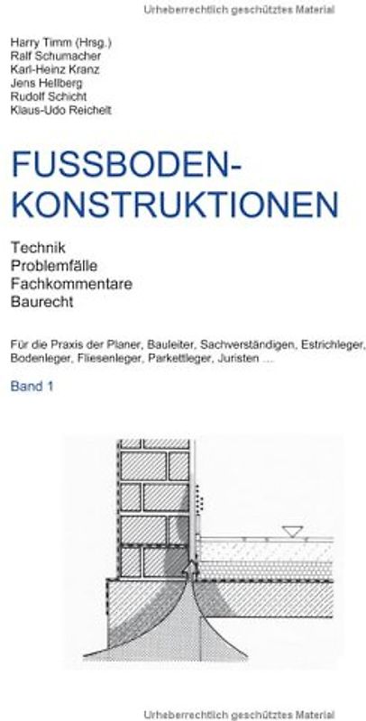 Fussbodenkonstruktionen