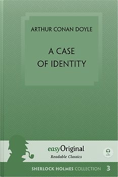 A Case of Identity (book + audio-CD) (Sherlock Holmes Collection) - Readable Classics - Unabridged english edition with improved readability (with Audio-Download Link)