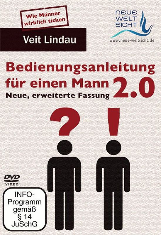 Bedienungsanleitung für einen Mann 2.0 DVD