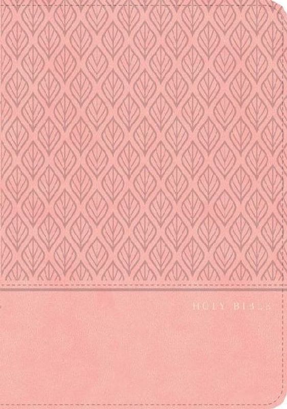 CSB Personal Size Giant Print Bible, Optimal Type, Digital Study Edition, Pink Leathertouch