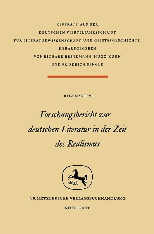 Forschungsbericht zur deutschen Literatur in nder Zeit des Realismus
