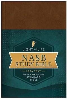 The Light for Life NASB Study Bible [Golden Caramel]
