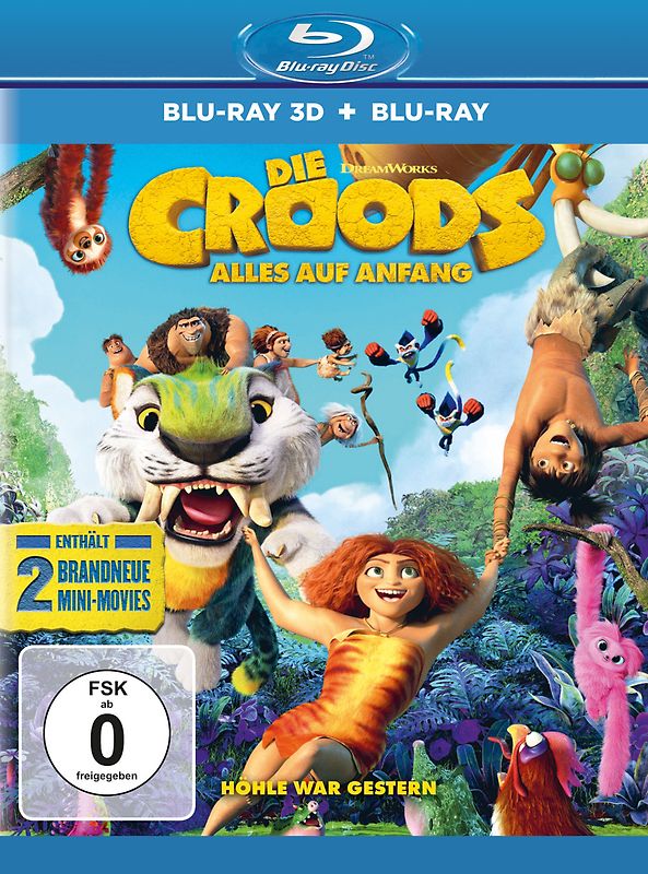 Die Croods-Alles auf Anfang-3D (Blu-ray 3D... 3D Blu-ray Disc