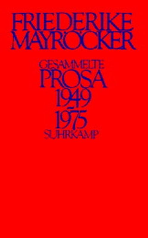 Gesammelte Prosa 1949-1975