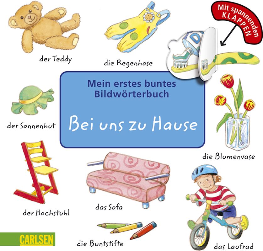 Mein erstes buntes Bildwörterbuch: Bei uns zu Hause