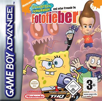 SpongeBob Schwammkopf und seine Freunde im Fotofieber Nintendo Game Boy Advance