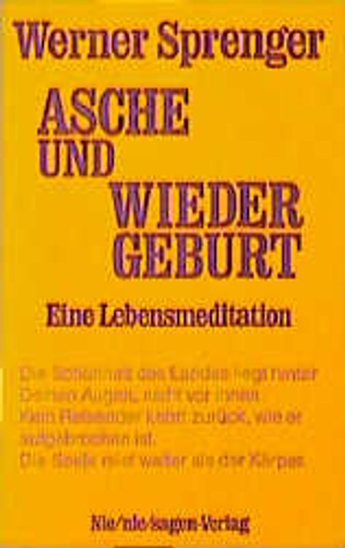 Asche und Wiedergeburt