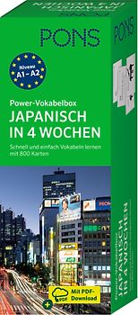 PONS Power-Vokabelbox Japanisch in 4 Wochen