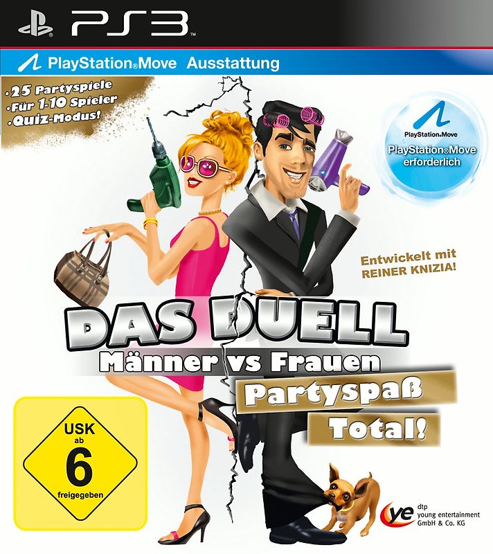 Das Duell: Männer vs Frauen - Partyspaß Total! [Move erforderlich] PlayStation 3