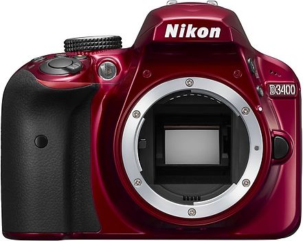 Nikon D3400 body rouge