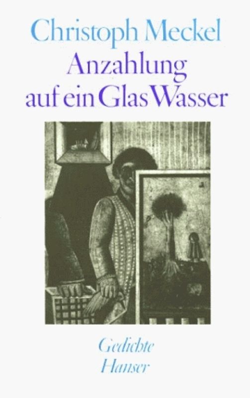 Anzahlung auf ein Glas Wasser